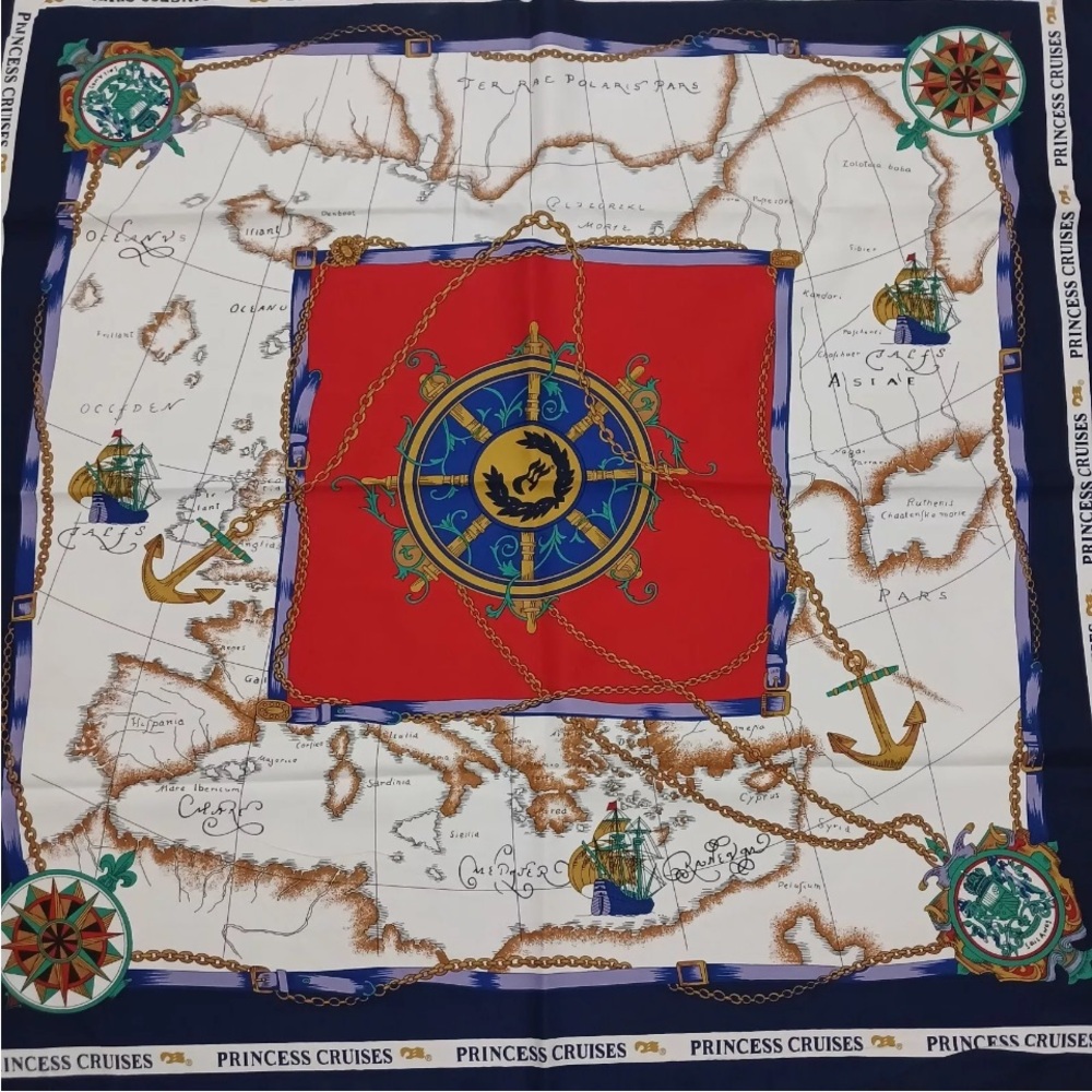 Princess cruise lines scarf- rare and large